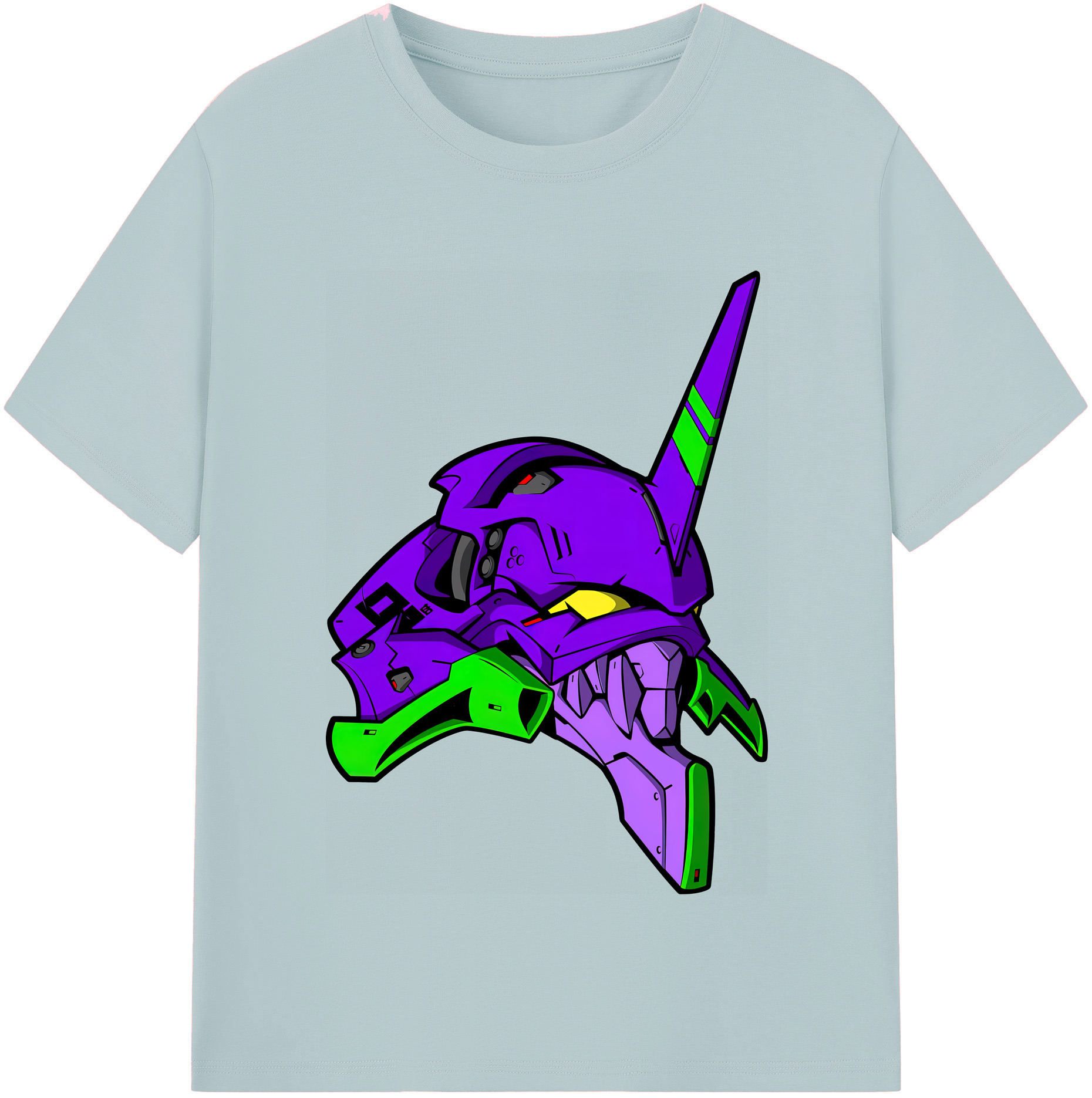 （画像用） EVA 新世紀エヴァンゲリオン 綿100％半袖Tシャツ（フロントプリント）